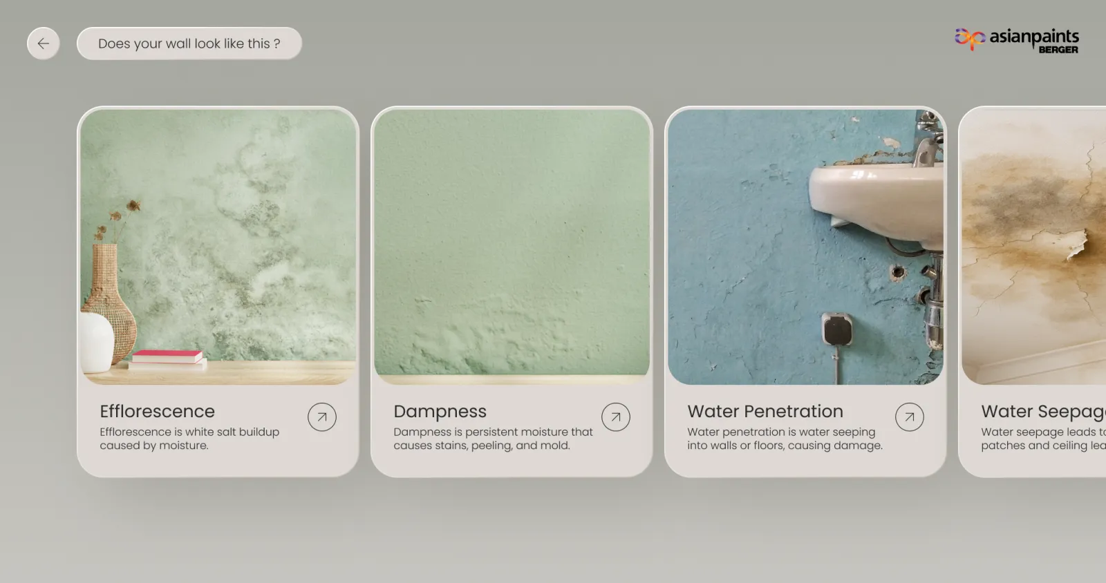 Asian Paints Experience — Problem discovery